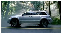 Sports Utility Vehicle on Road