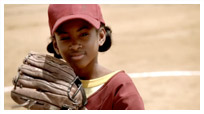 Kid Playing Baseball